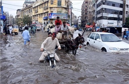 Pakistan hứng chịu mùa mưa ẩm ướt nhất trong 30 năm