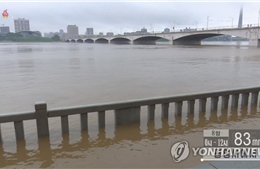 Triều Tiên ban bố cảnh báo lũ tại nhiều khu vực ở miền Nam