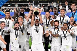 Vượt qua Eintracht Frankfurt, Real Madrid giành Siêu cúp châu Âu 