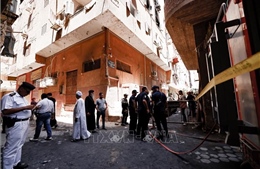 Điện thăm hỏi về vụ hỏa hoạn tại nhà thờ Abu Sefin, Ai Cập