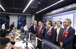 Chủ tịch nước dự Lễ khai trương CMC Data Center Tân Thuận 