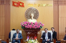 Quảng Nam tăng cường hợp tác với tỉnh Attapeu (Lào)