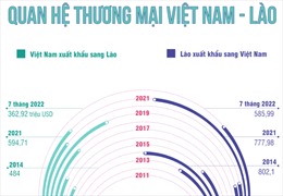 Quan hệ thương mại Việt Nam - Lào phát triển tích cực