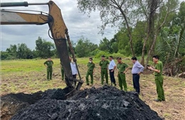 Phát hiện bãi chôn lấp chất thải quy mô lớn ở Trà Vinh