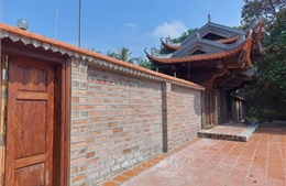 Hà Nội: Kiểm tra việc tu bổ không phép bức tường tại chùa Kim Liên