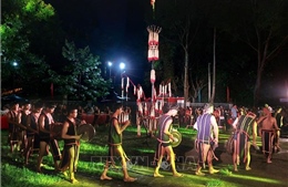Kon Tum: Khoảng 600 nghệ nhân dân tộc thiểu số biểu diễn cồng chiêng, múa xoang