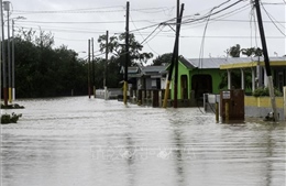 Sau khi ban bố tình trạng khẩn cấp, Tổng thống Mỹ tới Puerto Rico đánh giá hậu quả của bão Fiona