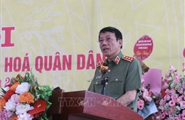 Thứ trưởng Bộ Công an Lương Quang Tam dự Ngày hội Đại đoàn kết toàn dân tộc tại Hưng Yên