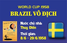 World Cup 1958: Brazil vô địch