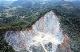 Tuyên Quang: Kiểm tra hoạt động khai thác đá của Công ty Hoàng Sơn 
