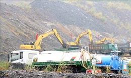 Quảng Ninh khởi động khai thác, thu hồi đất đá thải mỏ phục vụ san lấp