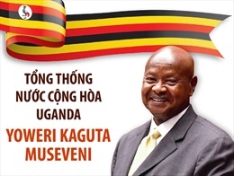 Tổng thống nước Cộng hòa Uganda Yoweri Kaguta Museveni