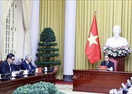 Chủ tịch nước gặp mặt nhà khoa học thuộc Liên đoàn các Hội Kinh tế Đông Nam Á