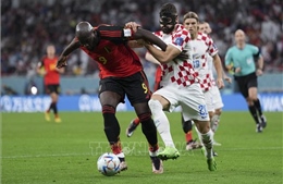 Lukaku bỏ lỡ cơ hội trong trận gặp Croatia khiến Bỉ bị loại khỏi World Cup 2022 