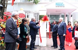 Chủ tịch Thượng viện CH Pháp dự Lễ khai trương trụ sở mới của Viện Pháp tại Việt Nam