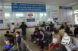Ga Biên Hòa (Đồng Nai) đã bán gần 14.500 vé tàu Tết