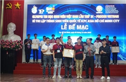 Trao giải Olympic Tin học sinh viên Việt Nam lần thứ 31