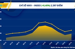 Giá hàng hoá nguyên liệu thế giới khởi sắc trở lại