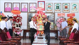 Lãnh đạo tỉnh An Giang thăm, chúc mừng Giáng sinh 2022 và năm mới 2023