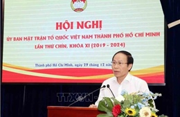 Ủy ban MTTQ Việt Nam TP Hồ Chí Minh thông qua chương trình phối hợp hành động 2023