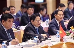 Thủ tướng Phạm Minh Chính, Thủ tướng Lào đồng chủ trì Kỳ họp lần thứ 45 Ủy ban liên chính phủ