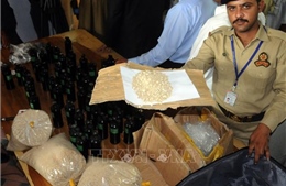 Pakistan ngăn chặn vụ vận chuyển 1,45 tấn ma túy 