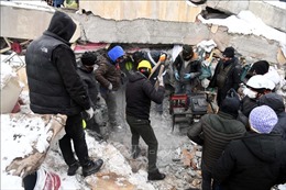 Động đất tại Thổ Nhĩ Kỳ, Syria: Số nạn nhân thiệt mạng tăng lên trên 16.000 người