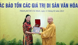 Xây dựng ý thức, bảo tồn và phát huy các di sản văn hóa Phật giáo Việt Nam 