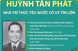Huỳnh Tấn Phát: Nhà trí thức yêu nước có uy tín lớn