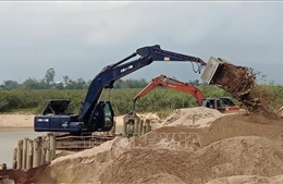 Quảng Nam: Sớm tháo gỡ tình trạng khan hiếm cát xây dựng
