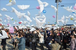 Nhật Bản tưởng niệm các nạn nhân thảm họa động đất - sóng thần năm 2011