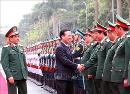 Chủ tịch nước dự Lễ Tuyên dương gương mặt trẻ tiêu biểu toàn quân năm 2023