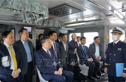Bộ trưởng Bộ Công an Tô Lâm thăm Lực lượng Bảo vệ Bờ biển Nhật Bản 