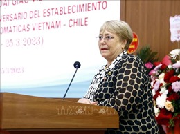 Michelle Bachelet, người bạn lớn của nhân dân Việt Nam