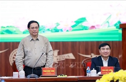 Thủ tướng Phạm Minh Chính làm việc với lãnh đạo chủ chốt tỉnh Điện Biên