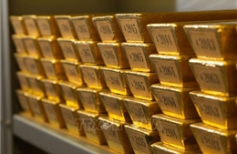 Giá vàng thế giới lên mức cao nhất trong một năm 