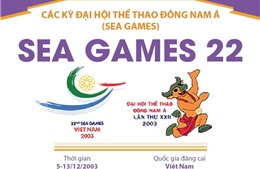 Thông tin về Đại hội thể thao Đông Nam Á lần thứ 22 (SEA Games 22)