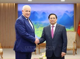 Thủ tướng Phạm Minh Chính tiếp Bộ trưởng Bộ Nội vụ Palestine