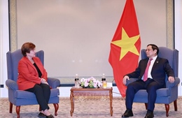 Thủ tướng Phạm Minh Chính tiếp Tổng Giám đốc IMF