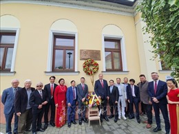 Thị trấn tại CH Slovakia lưu giữ tình cảm yêu mến và niềm tự hào được Bác đến thăm