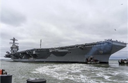 Tàu sân bay USS Gerald R. Ford tham gia cuộc tập trận của NATO tại Na Uy
