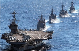 Nhật, Mỹ, Australia và Canada tập trận chung trên biển Hoa Đông