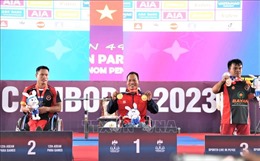 ASEAN Para Games 12: Đoàn Việt Nam xác lập nhiều kỷ lục mới