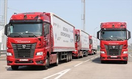 Xe tải không người lái Kamaz bắt đầu được thử nghiệm trên cao tốc ở Nga
