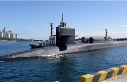Tàu ngầm hạt nhân Mỹ lần đầu cập cảng Hàn Quốc sau 6 năm