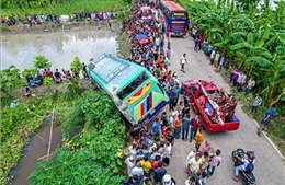 Tai nạn giao thông nghiêm trọng tại Bangladesh khiến 17 người thiệt mạng