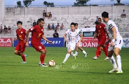 V.League 1-2023: Hồng Lĩnh Hà Tĩnh chia điểm với Câu lạc bộ Hà Nội trên sân nhà