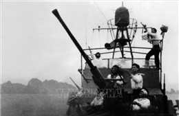 Lễ tưởng niệm Anh hùng liệt sỹ, nhân dân hy sinh trong &#39;Chiến thắng trận đầu&#39; của Hải quân tổ chức tại Quảng Ninh
