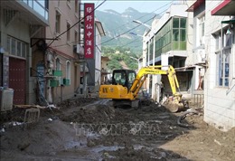 Trung Quốc: Phòng ngừa nguy cơ bùng phát dịch bệnh sau bão Doksuri