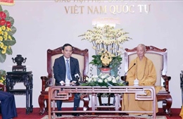 Phó Thủ tướng Trần Lưu Quang chúc mừng Đại lễ Vu lan - Báo hiếu tại TP Hồ Chí Minh 